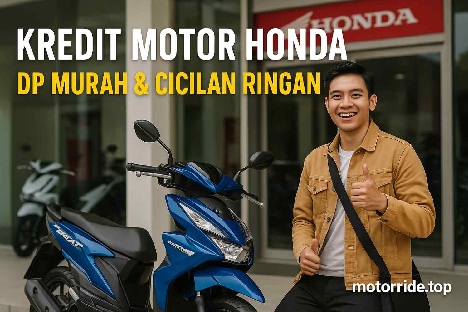 Kredit motor Honda DP murah cicilan ringan 2025