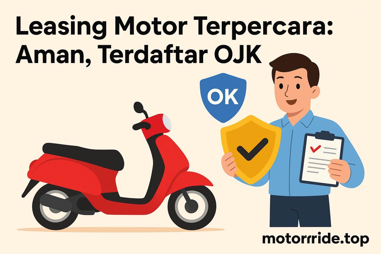 Daftar Leasing Motor Terpercaya yang Aman dan Terdaftar OJK