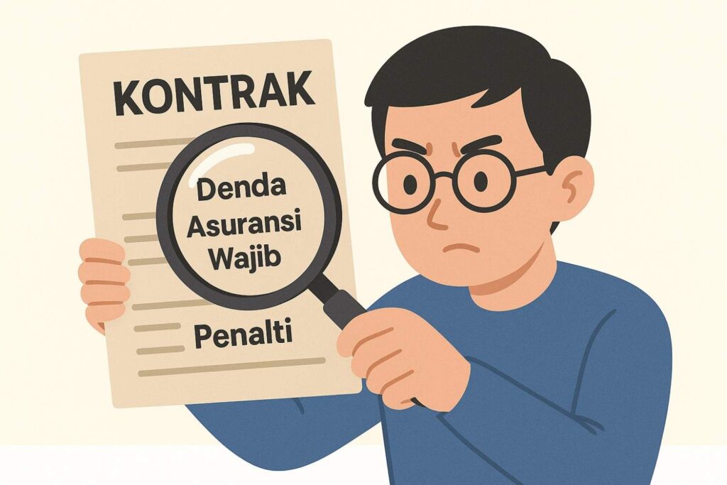 membaca teliti kontrak kredit motor penting agar tidak rugi