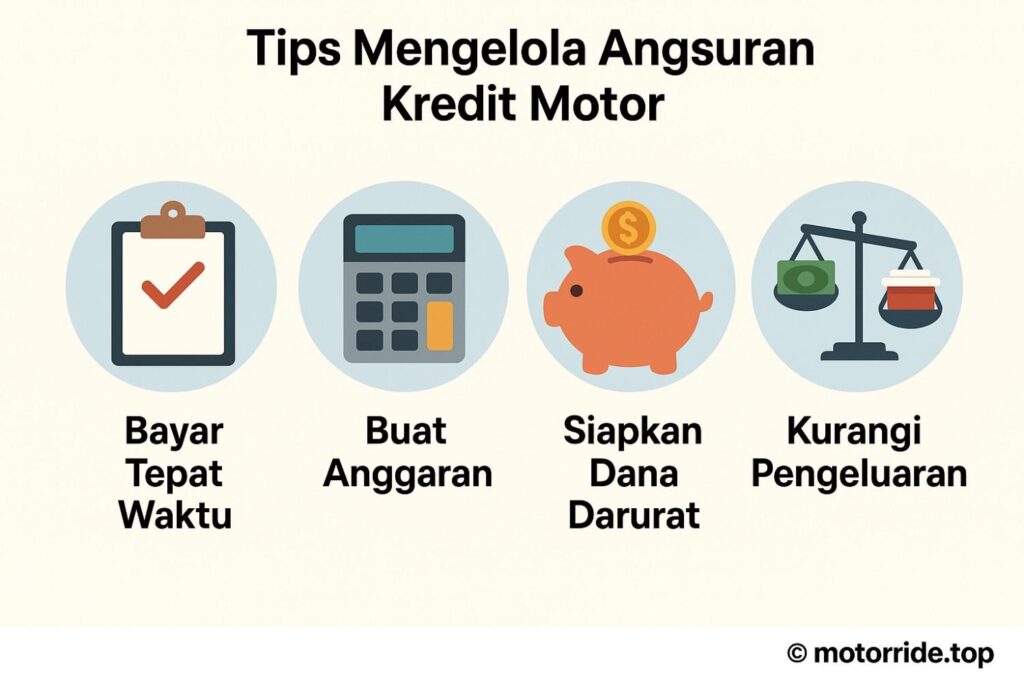 Tips mengelolan keuangan saat kredit motor berjalan